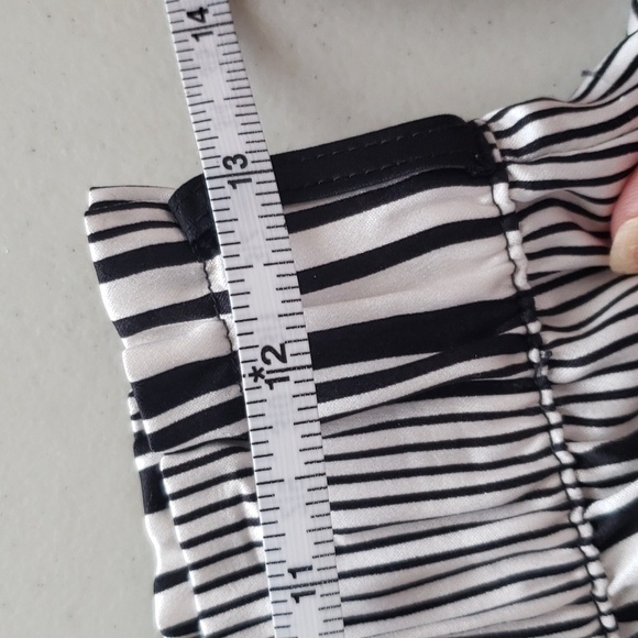 Victoria's Secret Pajama Pants Black & White Stripes Small - Picture 7 of 9